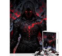 Puzzle da 1000 pezzi per adulti Blood Oath Knight︰ Crimson Vanguard Decorazione per la casa Giocattoli Idee regalo Gioco educativo Interessante riduzione dello stress Dimensioni 38x26cm