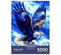 Puzzle Da 1000 Pezzi Per Adulti Blue Eagle Soaring Puzzle Per Adulti Giochi Per Famiglie Ma Divertenti E Spiritosi Regalo Di Compleanno, Regali, 52x38cm/1000pcs