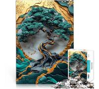 Puzzle da 1000 pezzi per adulti Bonsai astratto Kintsugi Antistress Vacanza in patria Uccidere il tempo Regalo di compleanno, regali, arte murale 75x50cm