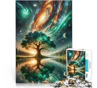 Puzzle da 1000 pezzi per adulti Bosco dell'Infinito Cosmico Per il divertimento in famiglia perché è ideale come regalo per tutta la famiglia 75x50cm