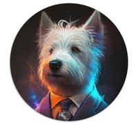 Puzzle da 1000 pezzi per adulti Boss Dog Puzzle per adulti Gioco interattivo per famiglie, regalo artigianale con grafica colorata 67,5x67,5 cm
