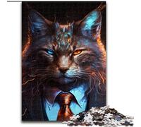 Puzzle da 1000 pezzi per adulti Boss Ocelot Puzzle per adulti dimensioni 50x75cm Perfetto come regalo di compleanno, Natale e Halloween