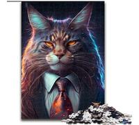 Puzzle da 1000 pezzi per adulti Boss Ocelot Puzzle per adulti Regalo perfetto per le feste di Natale, Halloween, Pasqua, Capodanno Dimensioni: 38x26cm