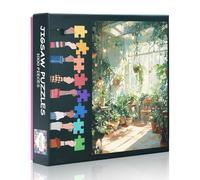 Puzzle da 1000 pezzi per adulti - Botanical Garden Art Collection, 70 x 50 cm, puzzle Jigsaw impegnativo pianta verde per decorazioni e regali (Botany Series)