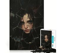 Puzzle da 1000 pezzi per adulti "Broken And Alone" con bordi puliti,gioco creativo per la mente,gioco lento,divertente,regalo di Natale rilassante (38x52cm)