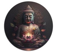 Puzzle da 1000 pezzi per adulti Buddha, gioco interattivo per famiglie, decorazione fai da te per la casa, sfida per il cervello, regalo, 67,5x67,5 cm