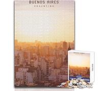 Puzzle da 1000 pezzi per adulti Buenos Aires Giocattolo Gioco intellettuale Regalo di compleanno per compleanni Dimensioni 38x26cm