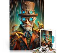 Puzzle da 1000 pezzi per adulti Burattinai in maschera Difficile da completare ma divertente e umoristico Regalo di compleanno, regali 52x38cm