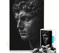 Puzzle da 1000 pezzi per adulti, busto dell'antica Grecia, gioco per famiglie, allena la mente e la manualità, ideale come regalo per tutta la famiglia 38x26cm