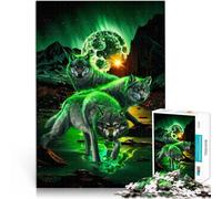 Puzzle da 1000 pezzi per adulti Caccia al lupo in valle Antistress Vacanza in patria Uccidere il tempo perché è ideale come regalo per tutta la famiglia 52x38cm