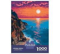 Puzzle Da 1000 Pezzi Per Adulti California Coast Pixel Art Puzzle Per Adulti Giochi Per Famiglie Vacanza A Casa Passatempo Regalo Di Compleanno, Regali, 70x50cm/1000pcs