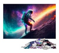 Puzzle da 1000 pezzi per adulti "Camminando tra le stelle" puzzle da regalare antistress sfida difficile (dimensioni 38x26 cm)