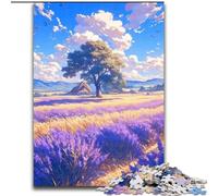 Puzzle da 1000 pezzi per adulti, Campi pieni di tulipani, Puzzle in legno, Gioco di attività per famiglie per adolescenti, Rompicapo fai da te per la casa, Regalo 1000 pezzi(50x75cm)