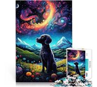 Puzzle da 1000 pezzi per adulti Cane Celeste Giocattoli che creano dipendenza e sfidano l'intelligenza del cervello Adatto alle coppie 75x50cm