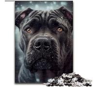 Puzzle da 1000 pezzi per adulti Cane Corso, gioco di giocattoli, ogni pezzo è unico - gioco divertente e stimolante per tutta la famiglia, adatto a bambini dai 14 anni dimensioni 26x38cm