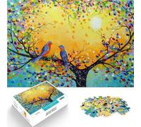 Puzzle da 1000 pezzi per adulti Canzone d'amore per il giocattolo di sfida del gioco educativo con poster abbinato e foglio di quiz 38x26cm
