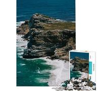 Puzzle da 1000 pezzi per adulti "Capo della Buona Speranza" gioco divertente e antistress ideale per l'interazione genitore-figlio (dimensioni 50x75cm)
