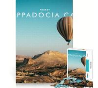 Puzzle da 1000 pezzi per adulti,Cappadocia,gioco di squadra divertente,regalo per la mente,gioco accogliente,regalo di Natale per il tempo libero (38x26cm)