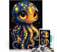 Puzzle da 1000 pezzi per adulti Carino polpo luminoso per il giocattolo di sfida del gioco educativo Decorazioni e regali unici per la casa 70x100cm