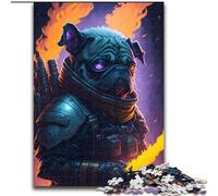 Puzzle da 1000 pezzi per adulti, Carlini, Ribellione infuocata, in legno, ideale per decorare casa e ufficio, regalo perfetto per il compleanno, 1000 pezzi(50x75cm)