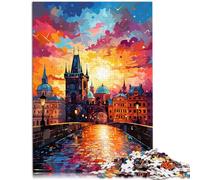Puzzle da 1000 pezzi per adulti Carlo Ponte Carlo, gioco educativo per compleanno, Natale, per bambini dai 14 anni in su, 26 x 38 cm