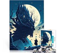 Puzzle da 1000 pezzi per adulti Casa sull'albero fantasy oscura Giocattoli Giochi Educativi Antistress perché è ideale come regalo per tutta la famiglia 50x70cm