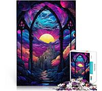 Puzzle da 1000 pezzi per adulti Castello dell'Altro Mondo Giocattolo educativo per l'apprendimento Collezione di artisti, Belle arti 38x26cm