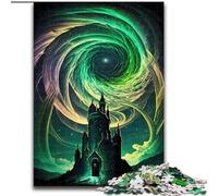 Puzzle da 1000 pezzi per adulti,Castello dell'Antico Cosmo,puzzle per adulti da 1000 pezzi,rompicapo impegnativo per adolescenti,perfetto come decorazione per la casa o come regalo,dimensioni 50X75cm