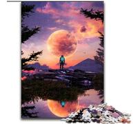 Puzzle da 1000 pezzi per adulti, Castello nel cielo, gioco rompicapo per adolescenti, regalo perfetto per una serata di giochi in famiglia (dimensioni: 26x38cm)