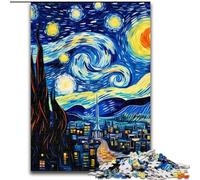 Puzzle da 1000 pezzi per adulti Castello nel cielo notturno Puzzle da 1000 pezzi per adulti per l'intero per le donne, regali per gli uomini (dimensioni 26x38cm)