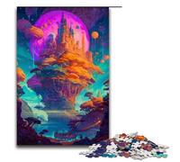 Puzzle da 1000 pezzi per adulti Castello nello spazio Gioco Puzzle Ideale come regalo per tutta la famiglia 75x50 cm