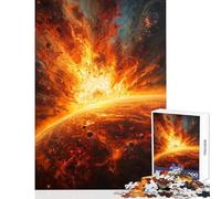 Puzzle da 1000 pezzi per adulti Cataclisma Celeste L'Esplosione Finale Gioco educativo da 1000 pezzi Regalo di compleanno Adatto alle coppie (38x52cm)