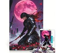 Puzzle da 1000 pezzi per adulti, Cavaliere della Luna di Sangue, gioco rompicapo, difficile, per rafforzare l'amore tra le coppie 38x26cm