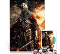 Puzzle da 1000 pezzi per adulti Cavaliere Mistico dell'Inferno Gioco impegnativo e gioco in famiglia Migliorare l'amore tra le coppie 75x50cm