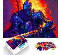 Puzzle da 1000 pezzi per adulti Cavaliere Paladino dell'Anello di Fuoco Fatto di legno per e da 14 anni in su Decorazione della casa Gioco Giocattoli Regali di Natale per le donne misurare：50x75cm