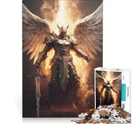 Puzzle da 1000 pezzi per adulti Cavaliere Sacro gioco divertente interazione genitore-figlio ogni pezzo è unico 50x75cm