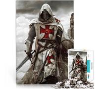 Puzzle da 1000 pezzi per adulti Cavaliere Templare Antistress Vacanza in patria Uccidere il tempo Gioco educativo per compleanno e Natale 52x38cm
