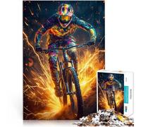 Puzzle da 1000 pezzi per adulti Cavaliere violento per il giocattolo di sfida del gioco educativo perché è ideale come regalo per tutta la famiglia 52x38cm