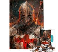 Puzzle da 1000 pezzi per adulti "Cavalieri del Sacro Ordine" - Regalo di compleanno sfida educativa divertimento in famiglia e serate di gioco 38x26cm