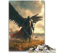 Puzzle da 1000 pezzi per adulti Cavalieri medievali Puzzle da 1000 pezzi, attività divertente per la casa, giocattoli per i giorni di pioggia, regali di compleanno 38x26cm