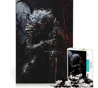 Puzzle da 1000 pezzi per adulti, Cavalieri Oscuri, Eternal Watch, gioco educativo, allena la mente e la mano, collezione d'artista, belle arti 38x52cm