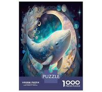 Puzzle Da 1000 Pezzi Per Adulti Celestial Whale Puzzle Per Adulti Giocattoli Antistress Sfida Difficile Difficile E Sfida 38x26cm/1000pcs