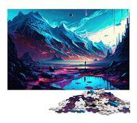 Puzzle da 1000 pezzi per adulti Cercando la luce decorazione da parete regalo di compleanno arte murale 1000 pezzi (38x26 cm)