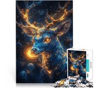 Puzzle da 1000 pezzi per adulti Cervo dell'anima fantasy Giocattoli da gioco per regalo di famiglia perché è ideale come regalo per tutta la famiglia 75x50cm
