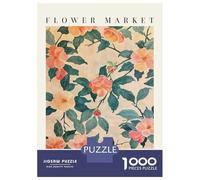 Puzzle Da 1000 Pezzi Per Adulti Charleston Camellia Flower Market Puzzle Per Adulti Gioco Rompicapo Assemblaggio Di Modelli Difficile E Impegnativo 38x26cm/1000pcs