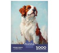 Puzzle Da 1000 Pezzi Per Adulti Charming Canine Portrait Puzzle Per Adolescenti Giochi Rilassanti Migliora La Memoria Regali Unici Per Compleanno E Natale 52x38cm/1000pcs