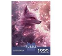 Puzzle Da 1000 Pezzi Per Adulti Cherry Blossom Fox -2 Puzzle Per Adulti Relax Giochi Difficile Offerta Speciale Come Regalo Per Tutta La Famiglia 38x26cm/1000pcs