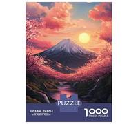 Puzzle Da 1000 Pezzi Per Adulti Cherry Blossom Serenity-14 Puzzle Per Adolescenti Giochi Rilassanti Migliora La Memoria Regali Unici Per Compleanno E Natale 38x26cm/1000pcs
