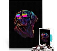 Puzzle da 1000 pezzi per adulti Chesapeake Bay Retriever Antistress Vacanza in patria Uccidere il tempo perché è ideale come regalo per tutta la famiglia 38x26cm
