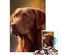 Puzzle da 1000 pezzi per adulti Chesapeake Bay Retriever difficile e impegnativo da assemblare gioco pratico adatto a persone dai 14 anni in su (38x26cm)